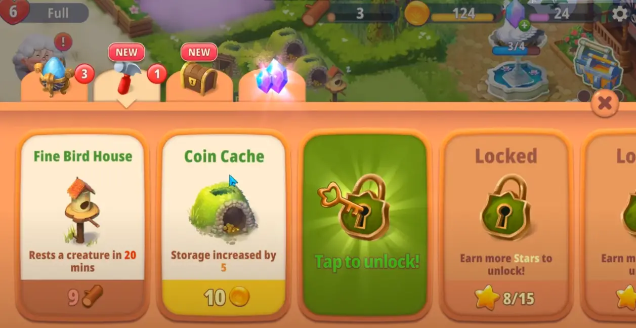 Merge Gardens Walkthrough