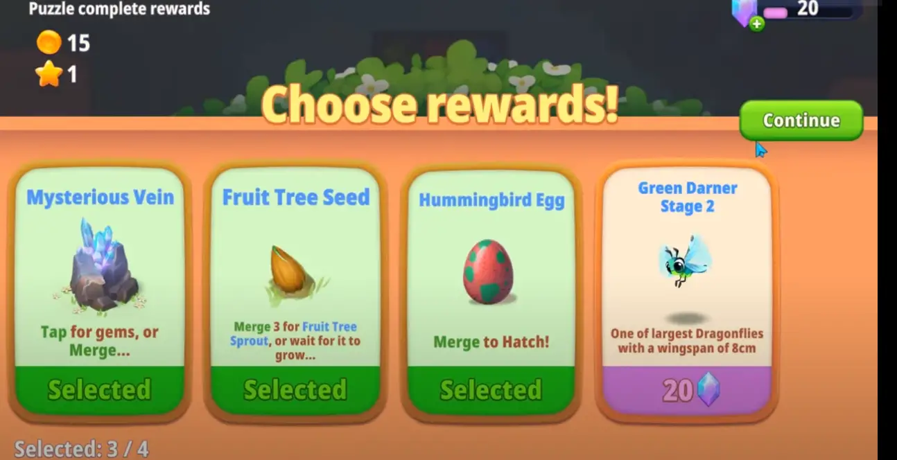 Merge Gardens Walkthrough