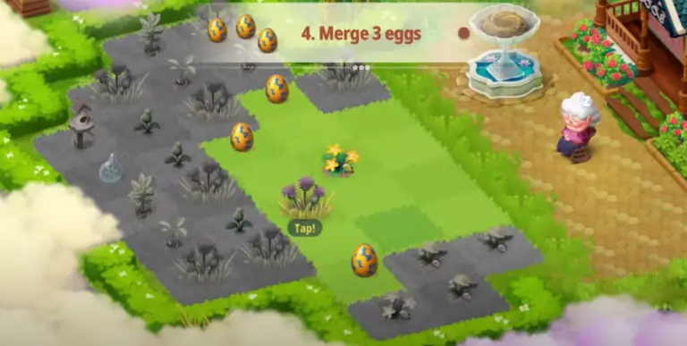 Merge gardens прохождение