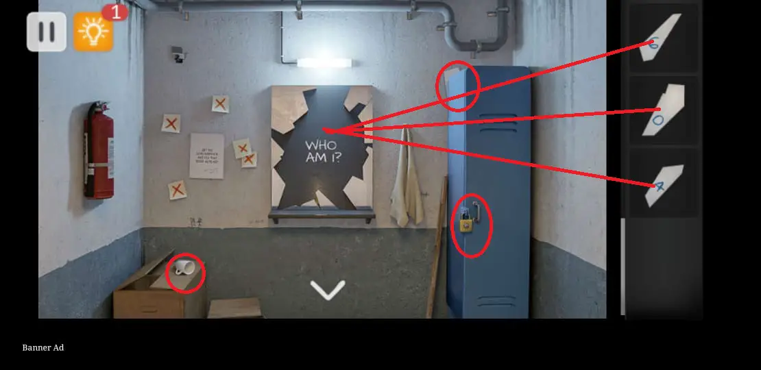 Spotlight X Room Escape Level 4 Walkthrough