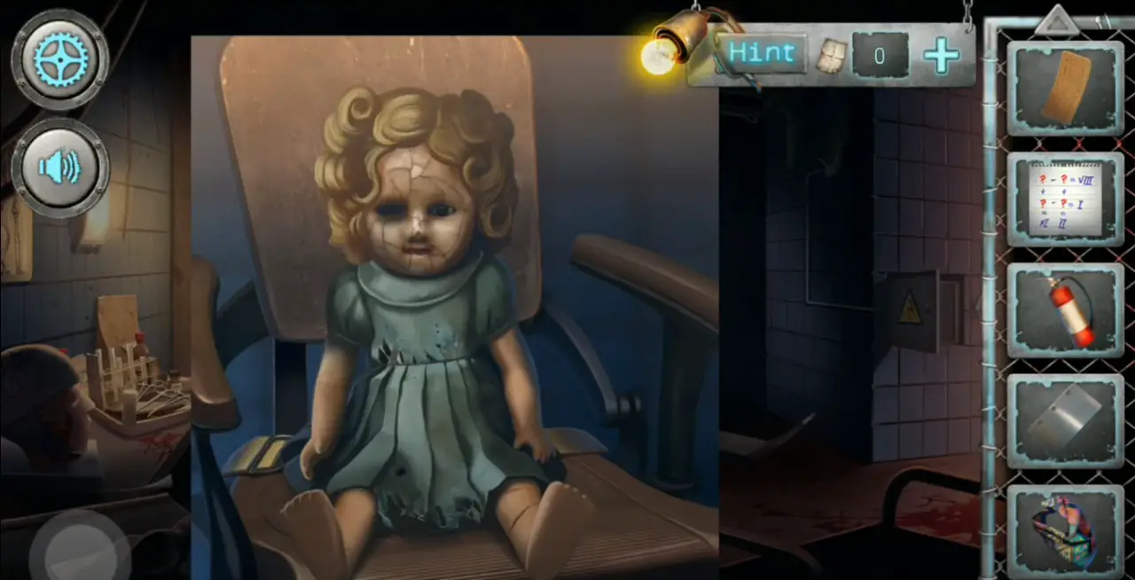 Scary Horror 2 Escape Games complete doll