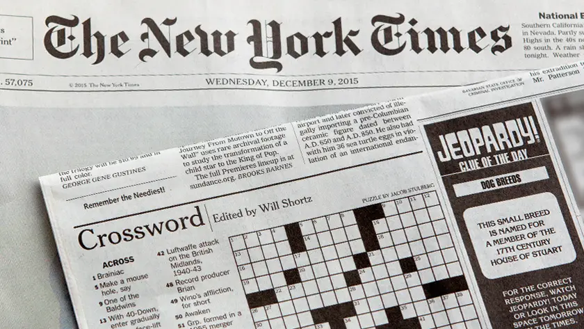 New York Times Crossword December 19 2022 Answers Walkthroughs net