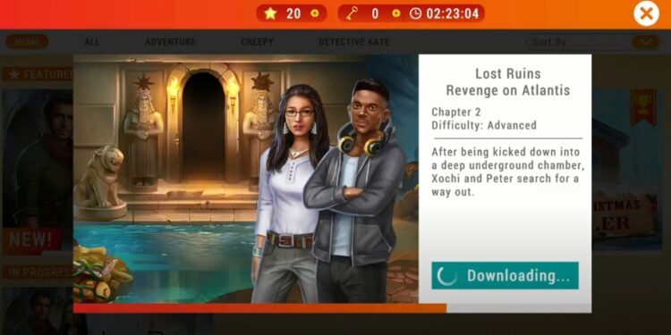 AEM: Lost Ruins Revenge on Atlantis Chapter 2 Walkthrough