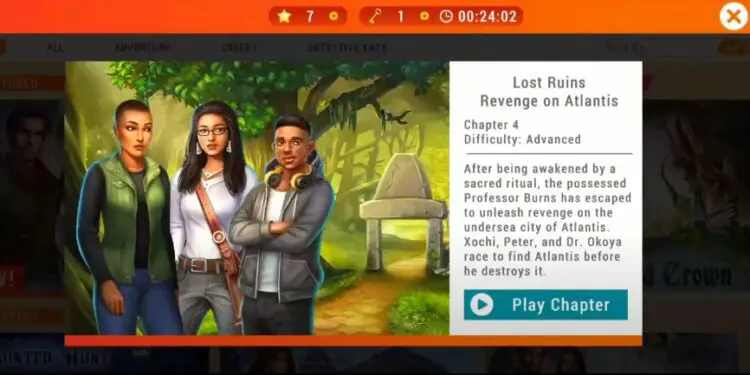 AEM: Lost Ruins Revenge on Atlantis Chapter 4 Walkthrough