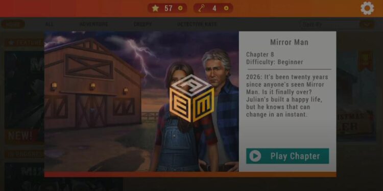 Adventure Escape Mysteries: Mirror Man Chapter 8 Walkthrough