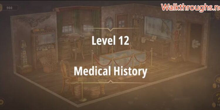 Rooms and Exits Chapter 3 Level 12 Medical History
