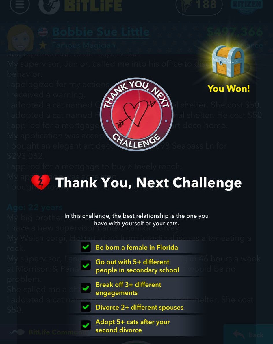 Thank You, Next Challenge